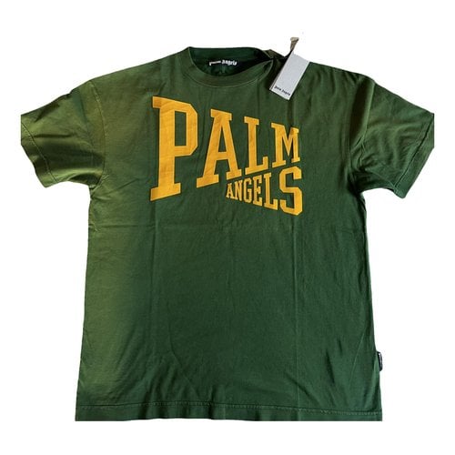 Pre-owned Palm Angels T-shirt In Green