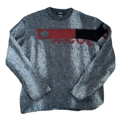 Pre-owned A-cold-wall* Wool Pull In Grey