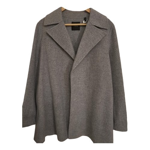 Pre-owned Theory Wool Coat In Other
