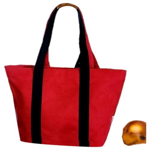 Pre-owned Michael Kors Cloth Handbag In Red