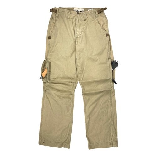Pre-owned G-star Raw Trousers In Beige
