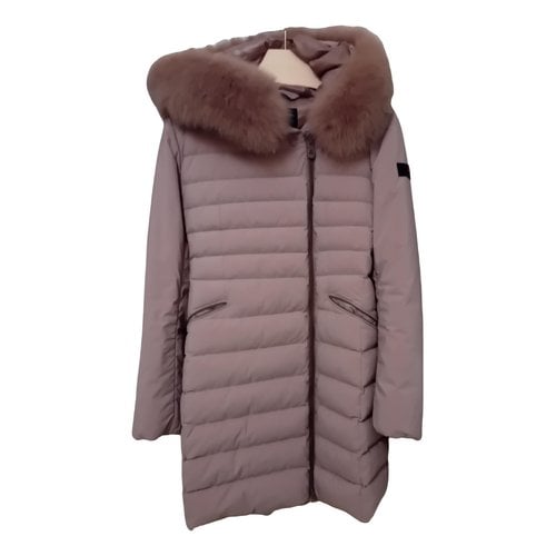 Pre-owned Peuterey Puffer In Pink