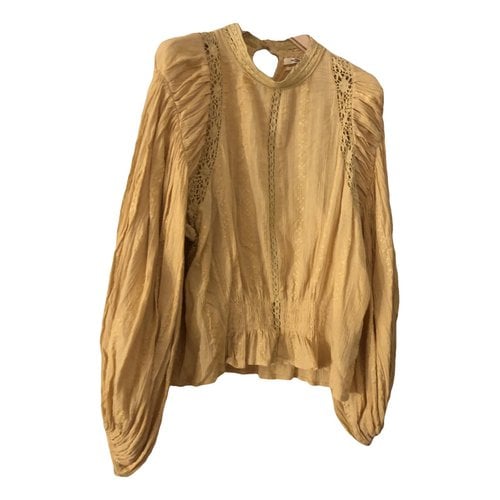Pre-owned Isabel Marant Étoile Blouse In Yellow