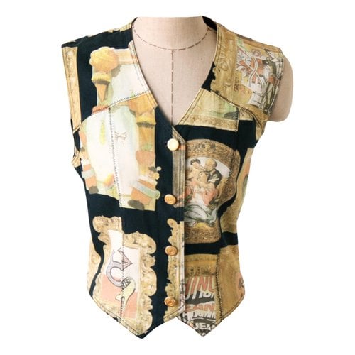 Pre-owned Moschino Cheap And Chic Short Vest In Multicolour