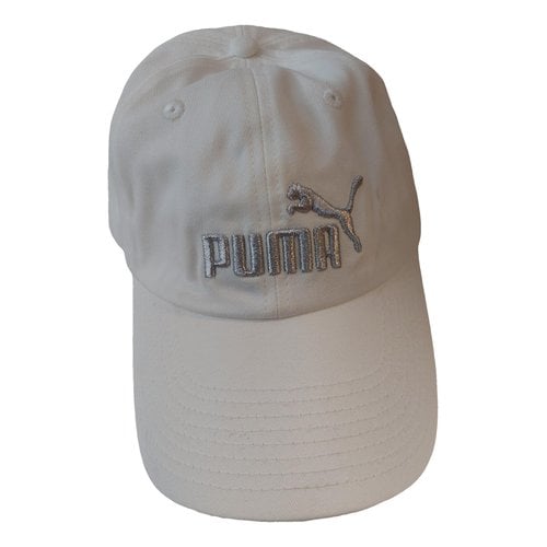 Pre-owned Puma Cap In White