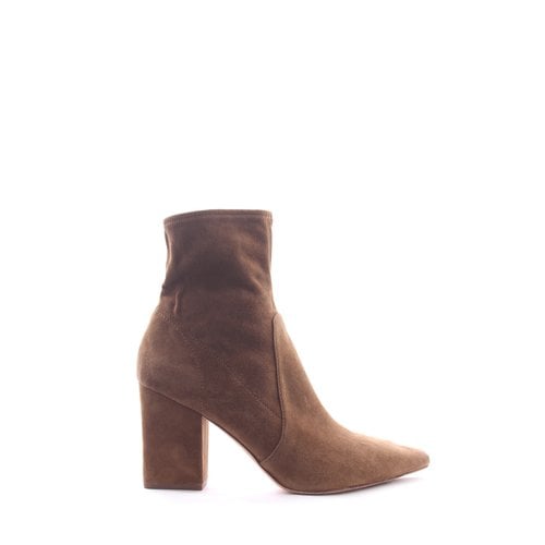Pre-owned Loeffler Randall Ankle Boots In Brown