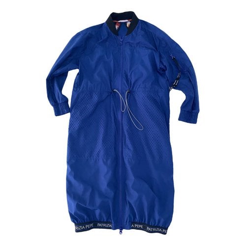 Pre-owned Patrizia Pepe Jacket In Blue