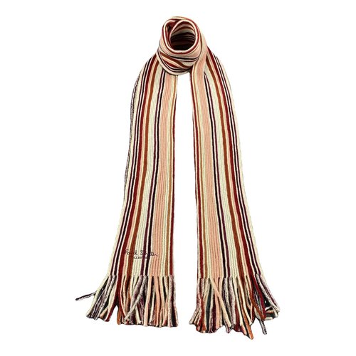 Pre-owned Paul Smith Cashmere Scarf In Multicolour