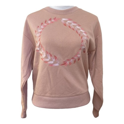 Pre-owned Maje Jumper In Pink