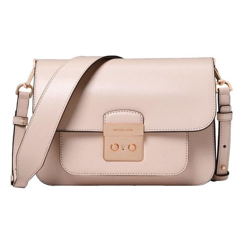 Pre-owned Michael Kors Sloan Leather Handbag In Pink