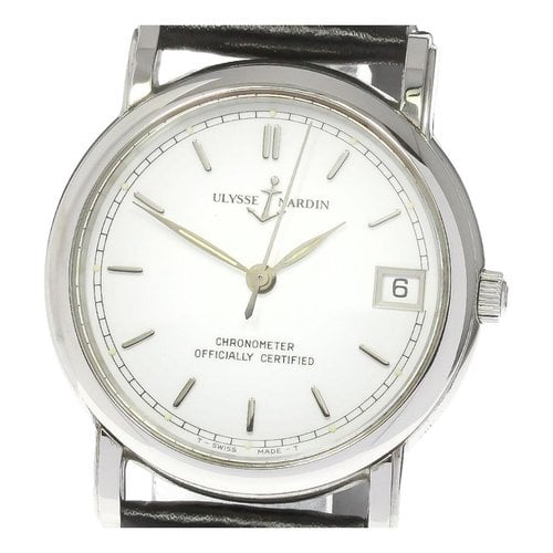 Pre-owned Ulysse Nardin Watch In White