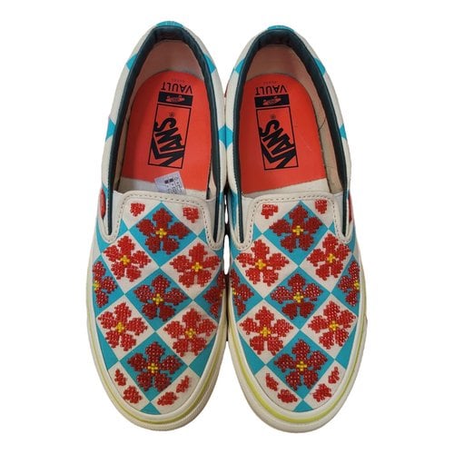Pre-owned Vans Cloth Low Trainers In Multicolour