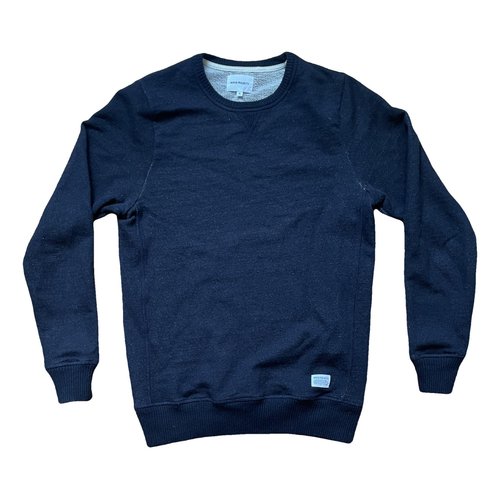 Pre-owned Norse Projects Wool Pull In Navy