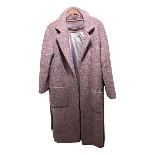 Pre-owned Ganni Wool Coat In Other
