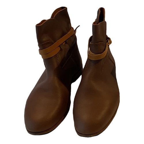 Pre-owned La Botte Gardiane Leather Boots In Brown