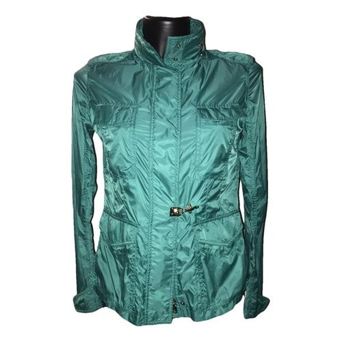 Pre-owned Fay Short Vest In Green