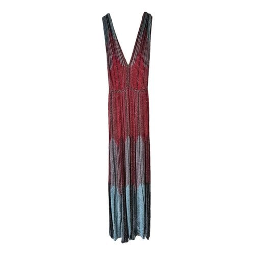 Pre-owned M Missoni Dress In Red