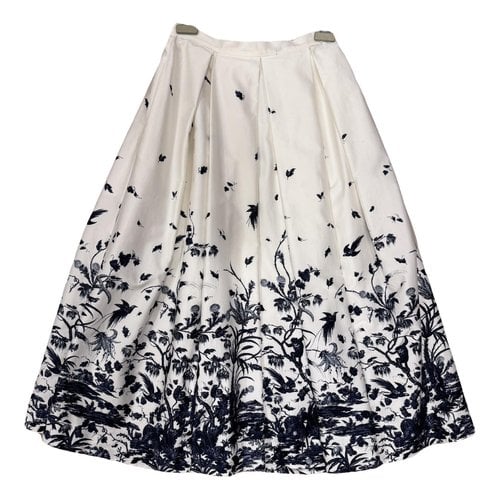 Pre-owned Erdem Mid-length Skirt In Blue