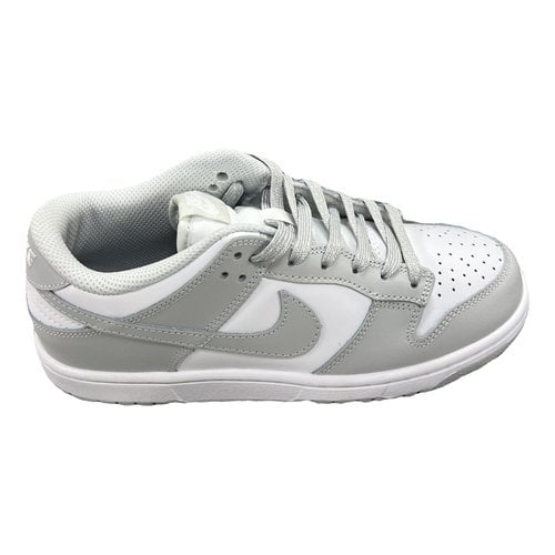 Pre-owned Nike Leather Trainers In Other