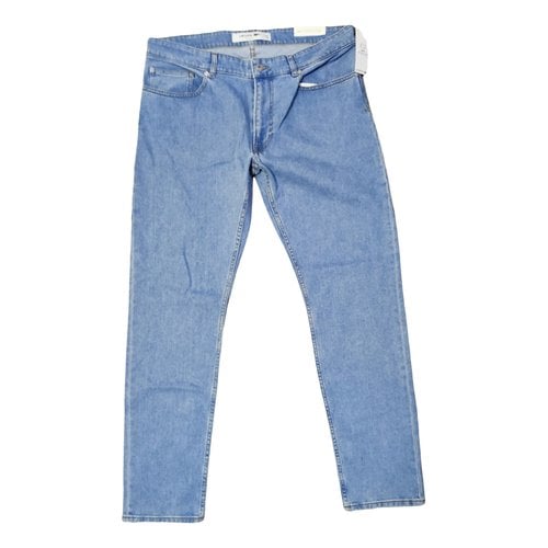 Pre-owned Lacoste Slim Jean In Blue