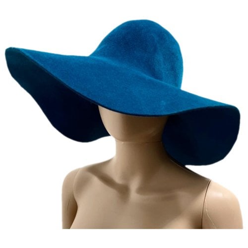 Pre-owned Forte Forte Cashmere Hat In Blue