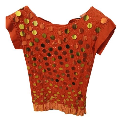 Pre-owned Manoush Mid-length Dress In Orange