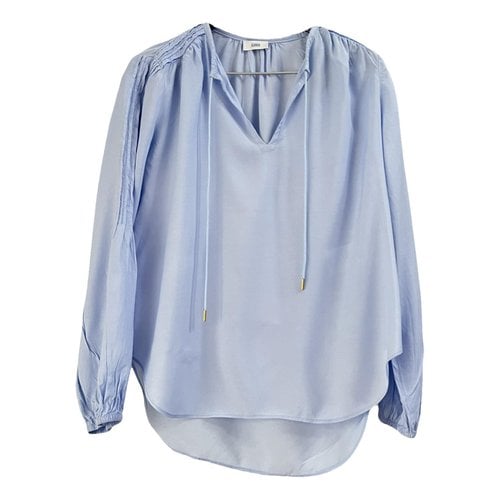 Pre-owned Closed Blouse In Blue