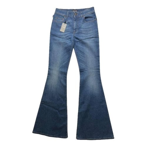Pre-owned Tom Ford Trousers In Blue