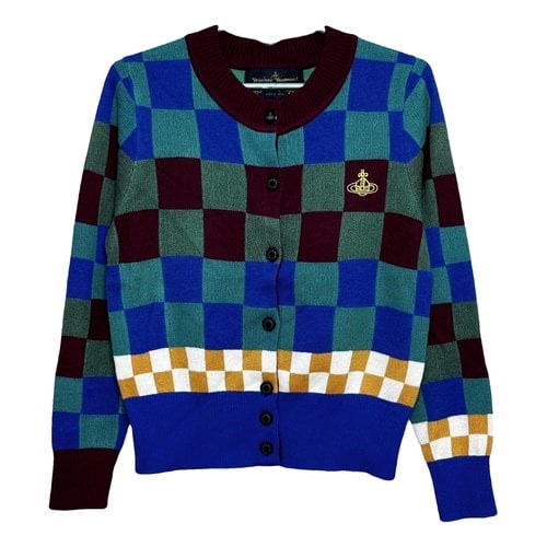Pre-owned Vivienne Westwood Anglomania Wool Cardigan In Multicolour