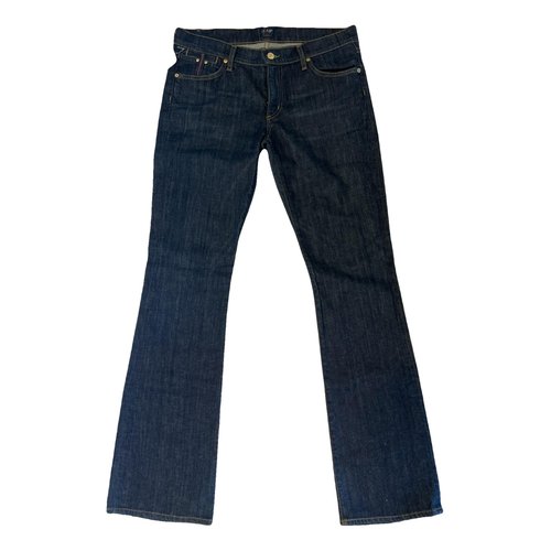 Pre-owned Citizens Of Humanity Bootcut Jeans In Navy