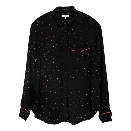 Pre-owned Ganni Shirt In Black