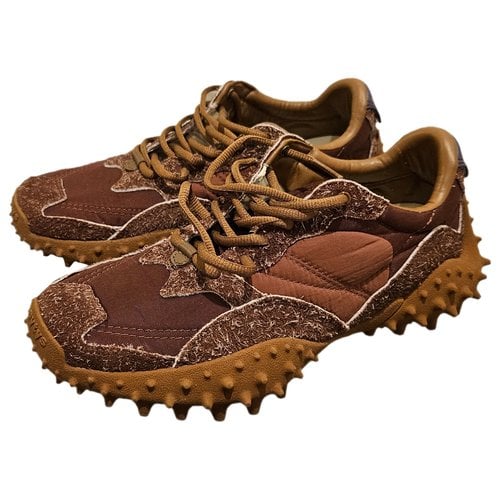 Pre-owned Eytys Low Trainers In Brown