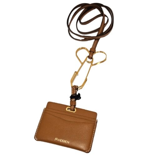 Pre-owned Jw Anderson Leather Small Bag In Brown