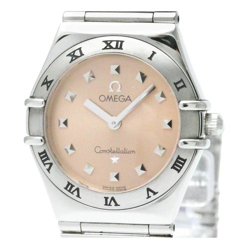 Pre-owned Omega Constellation Watch In Orange