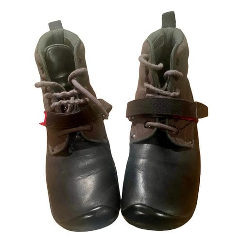 Pre-owned Prada Leather Boots In Other