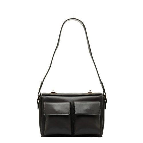 Pre-owned Anteprima Leather Handbag In Grey