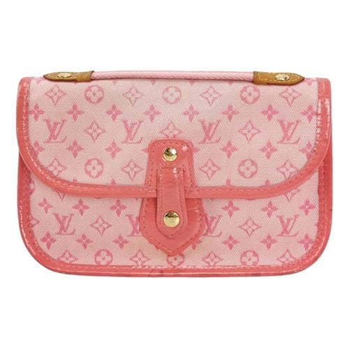 Pre-owned Louis Vuitton Cloth Mini Bag In Pink