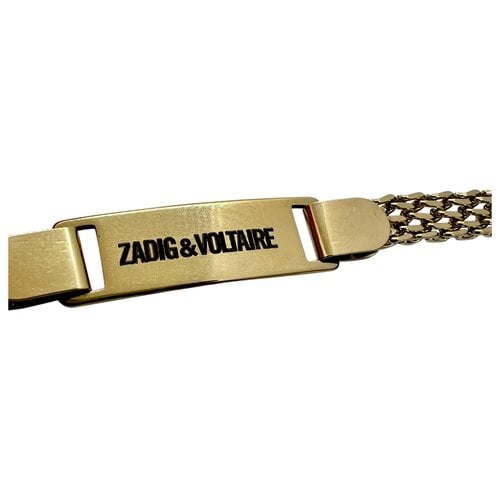 Pre-owned Zadig & Voltaire Bracelet In Gold