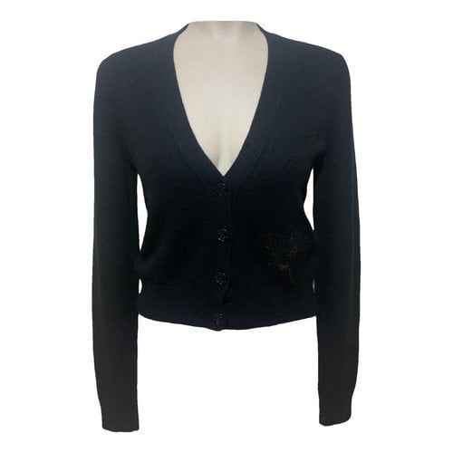 Pre-owned N°21 Cashmere Cardigan In Black