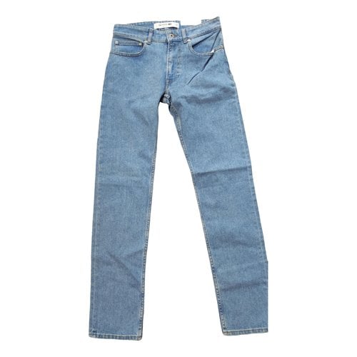 Pre-owned Lacoste Slim Jean In Blue