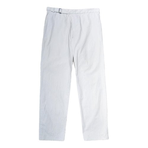 Pre-owned Raf Simons Trousers In White