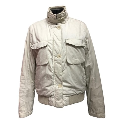 Pre-owned Timberland Jacket In White