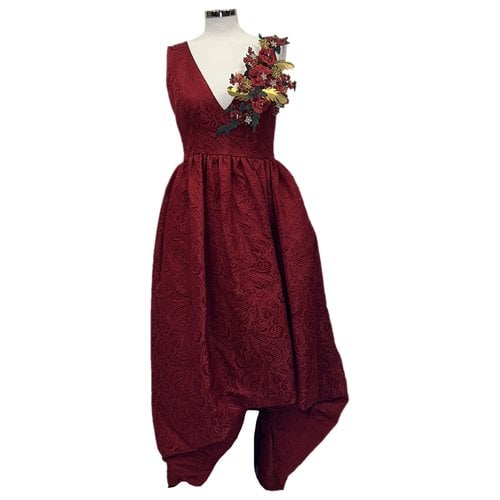 Pre-owned Matilde Cano Mid-length Dress In Red