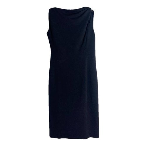 Pre-owned Dsquared2 Silk Dress In Black
