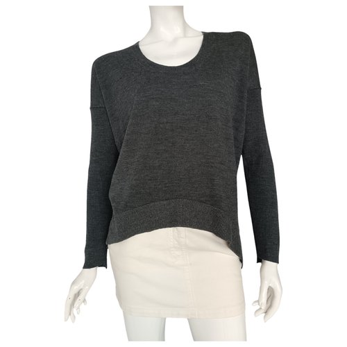Pre-owned Zadig & Voltaire Wool Jumper In Grey