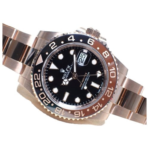 Pre-owned Rolex Watch In Black