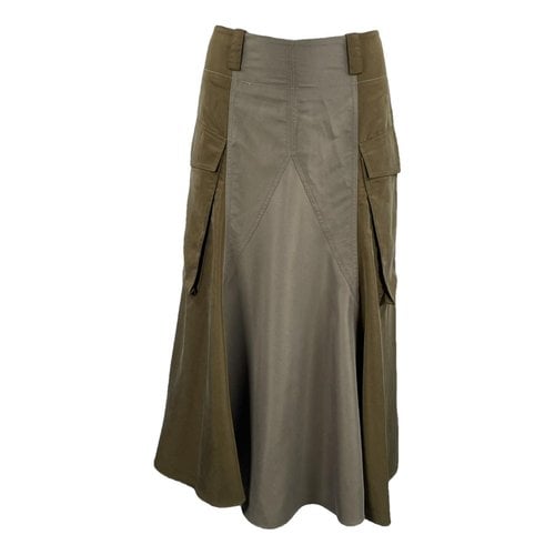 Pre-owned Paul Smith Mid-length Skirt In Khaki