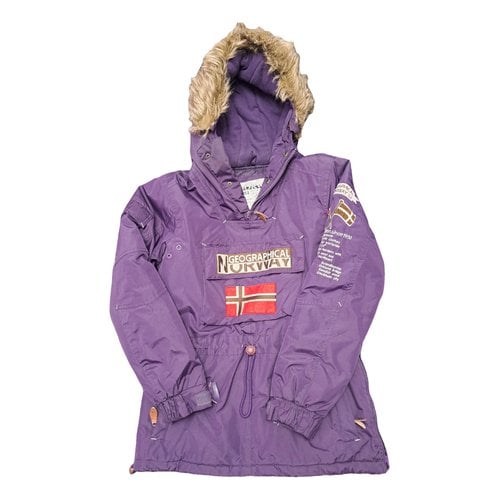 Pre-owned Geographical Norway Jacket In Purple