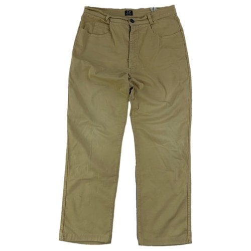 Pre-owned C.p. Company Trousers In Beige