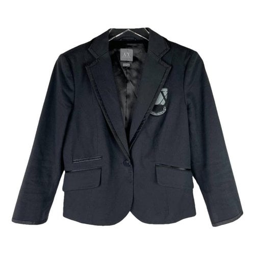 Pre-owned Armani Exchange Blazer In Blue